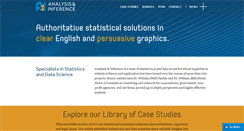 Desktop Screenshot of analysisandinference.com